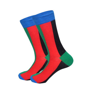 Downstairs Streetwear Happy Socks Men BritishStyle Hip Hop Shark Einstein Jesus 25 Colors Harajuku Art Designer Men Socks Cotton