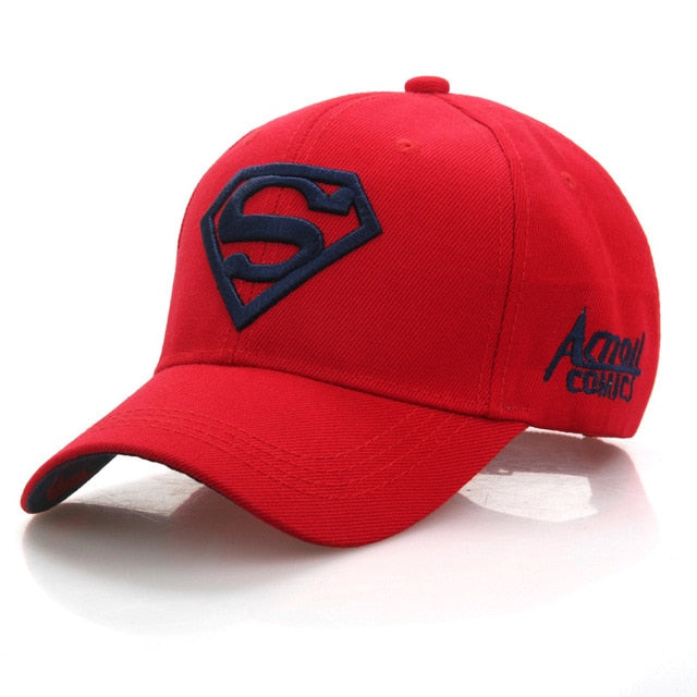 2019 New Letter Superman Cap Casual Outdoor Baseball Caps For Men Hats Women Snapback Caps For Adult Sun Hat Gorras wholesale