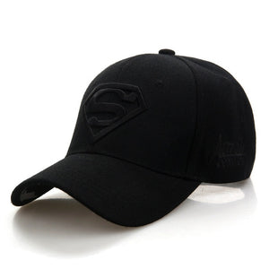 2019 New Letter Superman Cap Casual Outdoor Baseball Caps For Men Hats Women Snapback Caps For Adult Sun Hat Gorras wholesale
