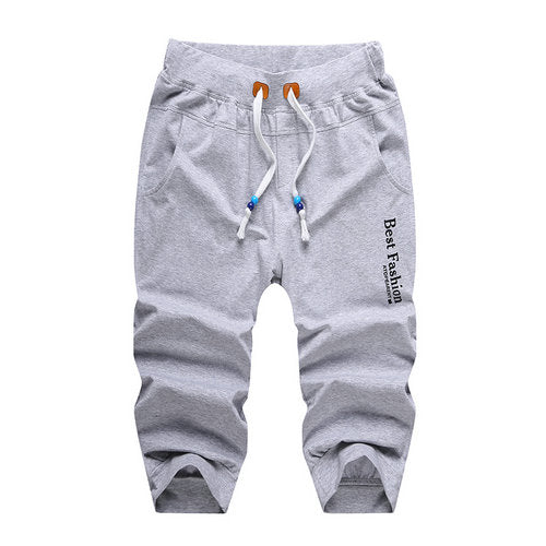 2019 Hot Sale Summer Fashion Casual Loose Mens Cropped Short Pants Sweatpants Jogger Shorts Men AYG221