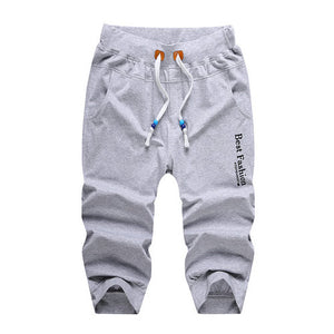 2019 Hot Sale Summer Fashion Casual Loose Mens Cropped Short Pants Sweatpants Jogger Shorts Men AYG221