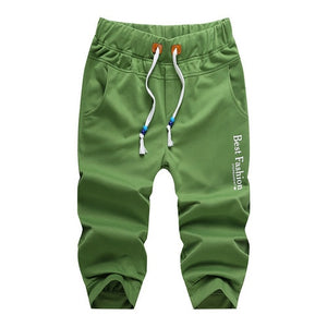 2019 Hot Sale Summer Fashion Casual Loose Mens Cropped Short Pants Sweatpants Jogger Shorts Men AYG221