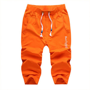 2019 Hot Sale Summer Fashion Casual Loose Mens Cropped Short Pants Sweatpants Jogger Shorts Men AYG221