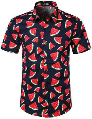 Fashion Hot Sale Men Hawaiian Flower-print Short Sleeve Summer Beach Style Lapel Shirts Holiday Casual Comfortable clothes S-XXL